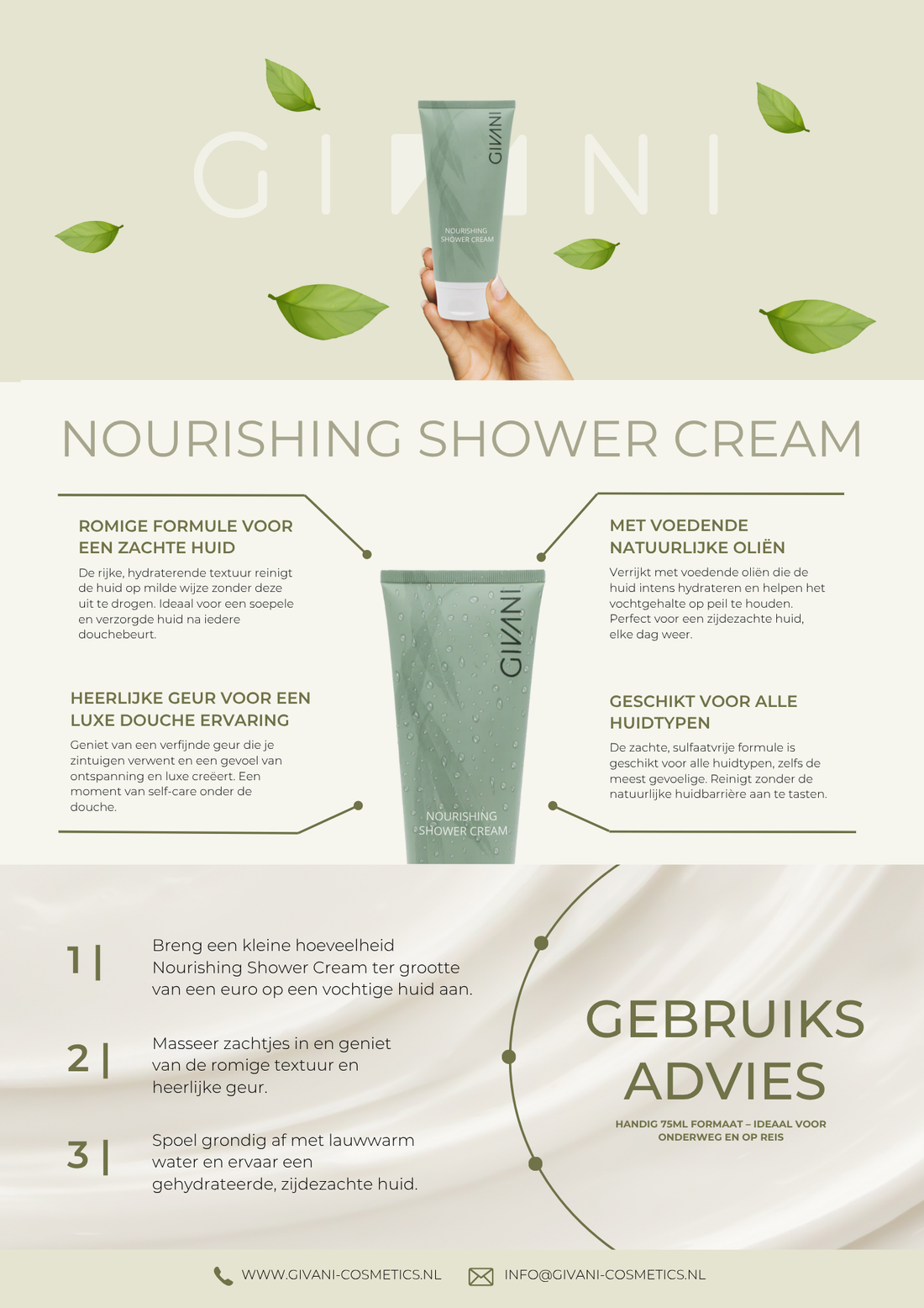 Nourishing Shower Cream 75 ml