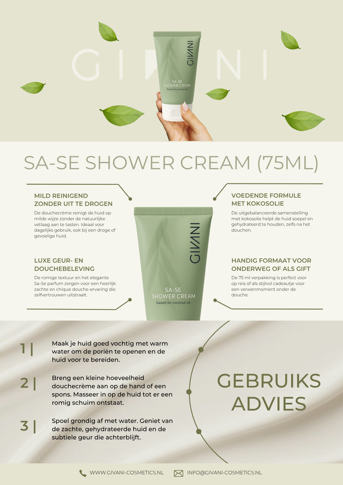 Sa-Se Shower Cream 75 ml